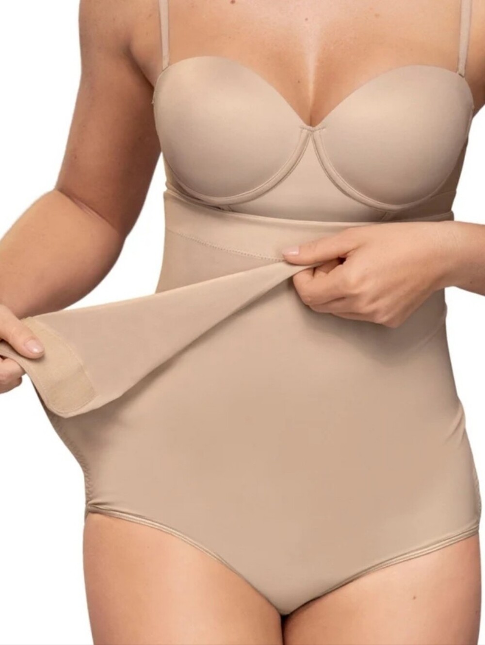 Leonisa Women's High-Waisted Firm Compression Postpartum Panty